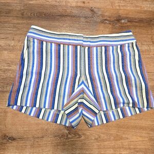 Loft Riviera Short Striped Women's Shorts Size 6